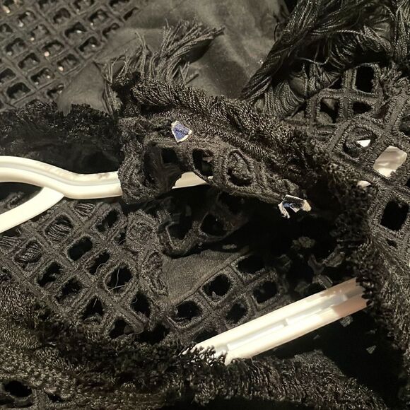 Sea New York Black Ruffle Dress - Picture 3 of 8